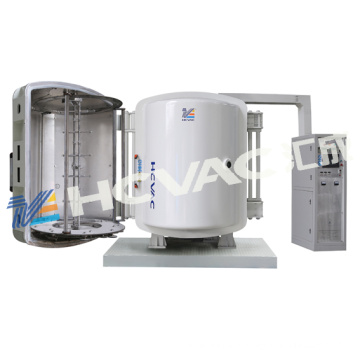 Vertical Double Chamber Disposable Plastic Spoon and Fork PVD Vacuum Coating Machine